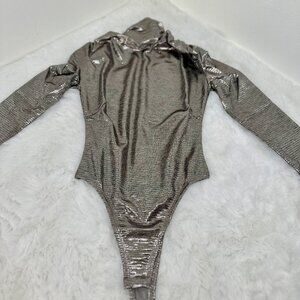 JLUXLABEL Bronze Dominica High-Neck Bodysuit – Women’s